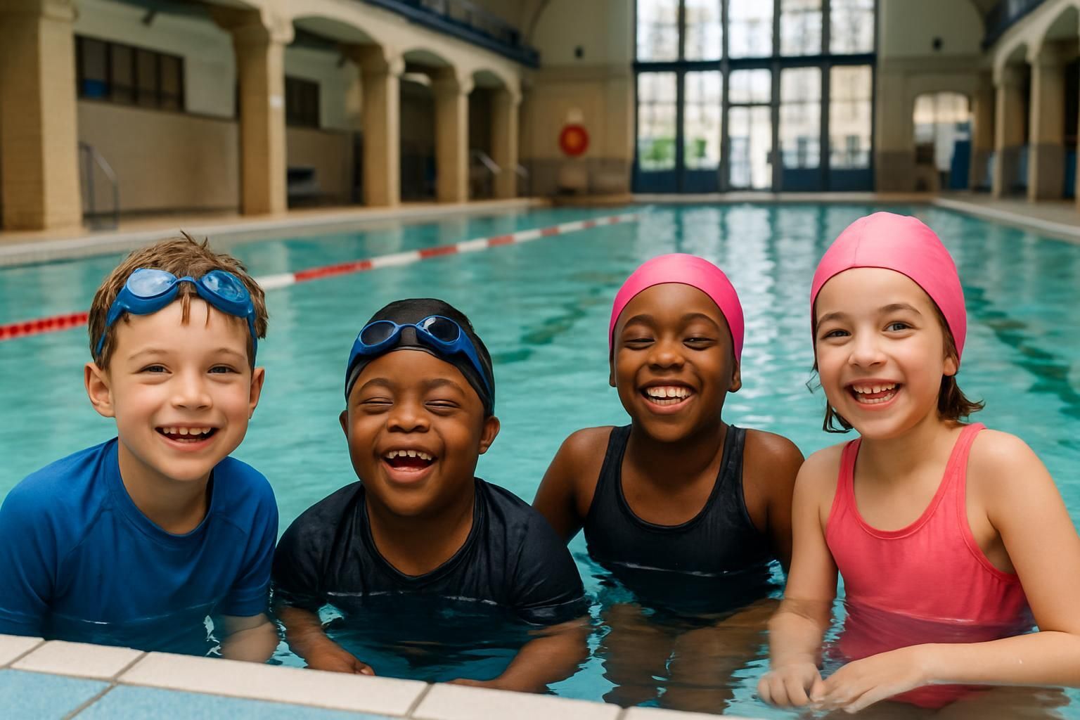 Découvrez comment les cours de natation pour enfants à Paris favorisent la cohésion sociale tout en offrant aux plus jeunes l'opportunité d'apprendre à nager dans un environnement convivial et sécurisant. Rejoignez-nous pour encourager l'intégration et le développement personnel à travers la natation.