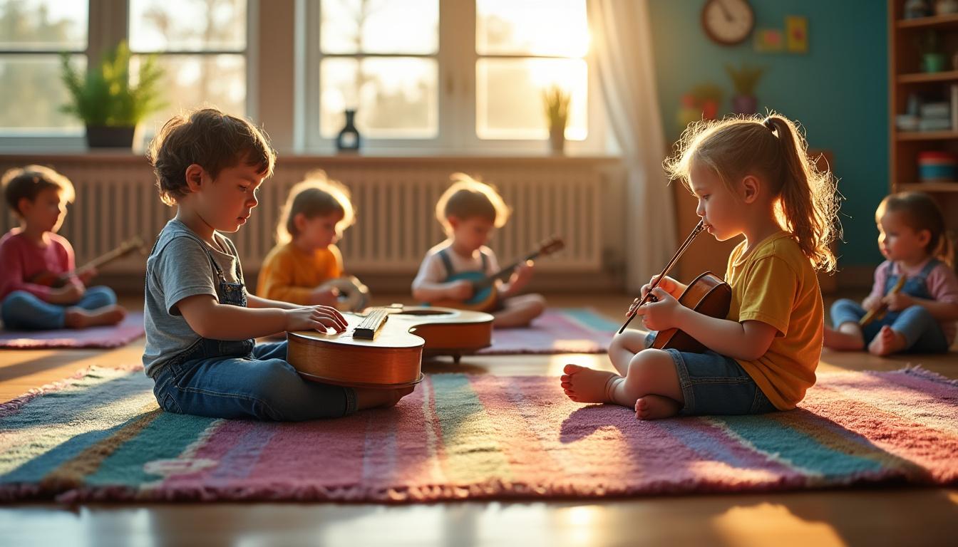 découvrez comment instaurer un cadre stimulant pour favoriser l'activité musicale en maternelle et encourager l'éveil artistique des jeunes enfants.
