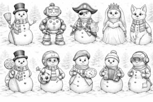découvrez 10 idées créatives et originales pour colorier un bonhomme de neige, parfaites pour stimuler l'imagination des enfants et égayer l'hiver.
