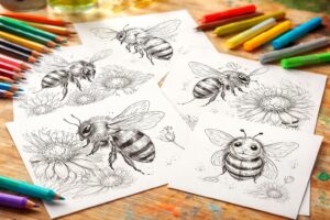 découvrez des idées créatives pour colorier des abeilles et stimuler l'imagination de vos enfants tout en s'amusant.