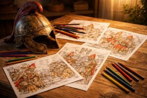 découvrez comment le coloriage des phryges transforme l'apprentissage de l'histoire en une activité ludique et éducative pour tous les âges.