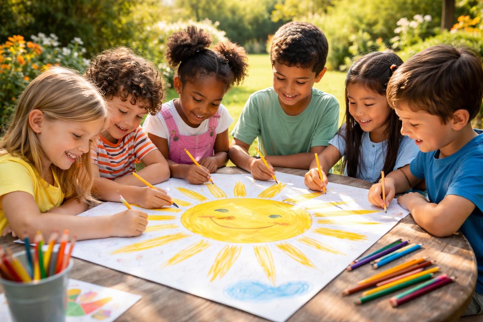 explorez les avantages du coloriage du soleil pour le développement et le bien-être des enfants, une activité ludique et éducative qui stimule leur créativité et leur concentration.