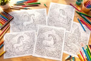 découvrez les meilleurs coloriages de licornes à imprimer, parfaits pour stimuler la créativité et l'imagination des enfants tout en s'amusant.