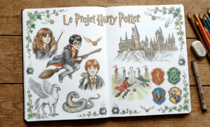 dessin Harry Potter