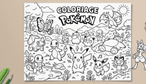 dessins à imprimer de Pokemon