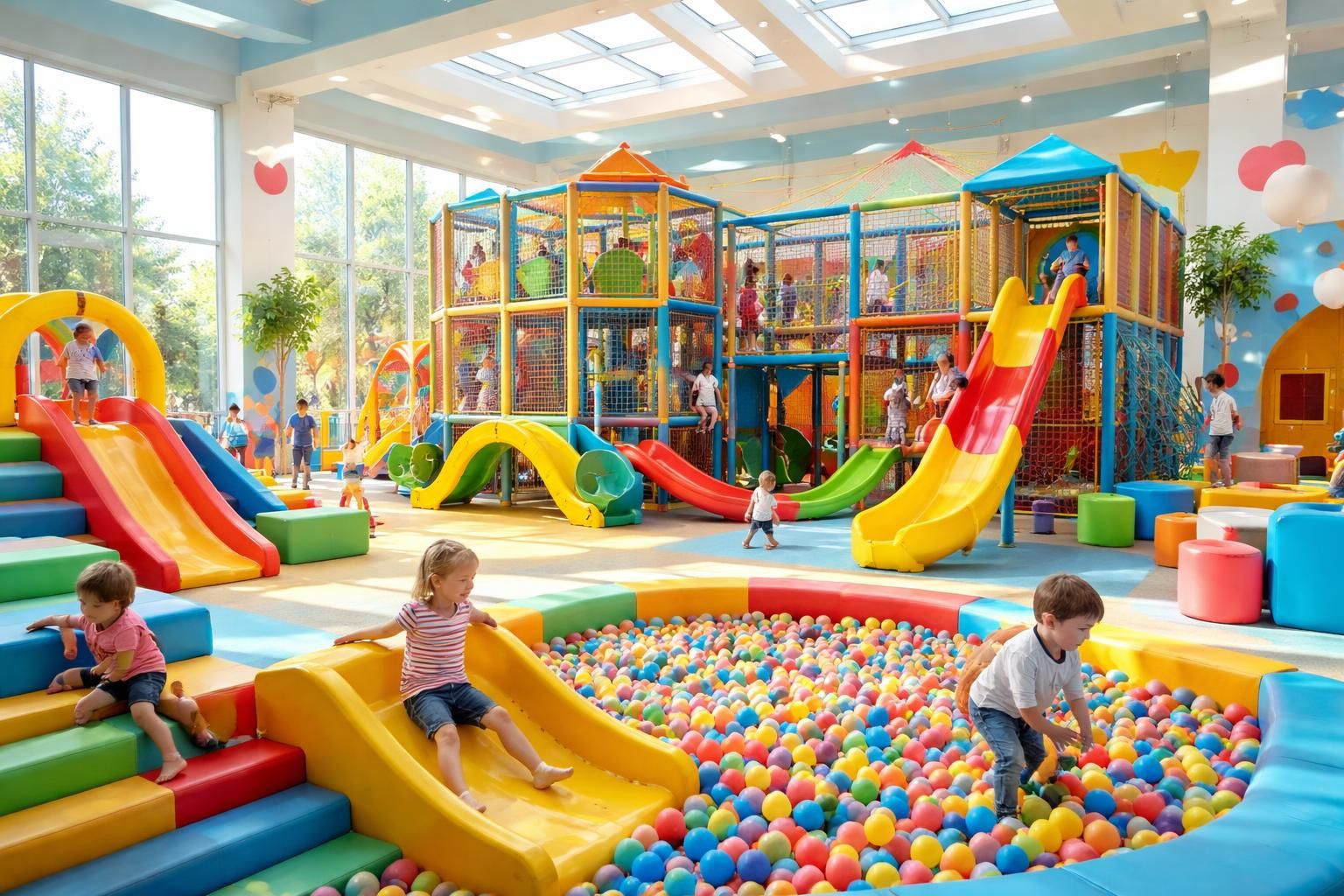 trouvez facilement les meilleurs espaces de jeux couverts pour enfants près de chez vous et offrez-leur des moments de plaisir et de sécurité toute l'année.