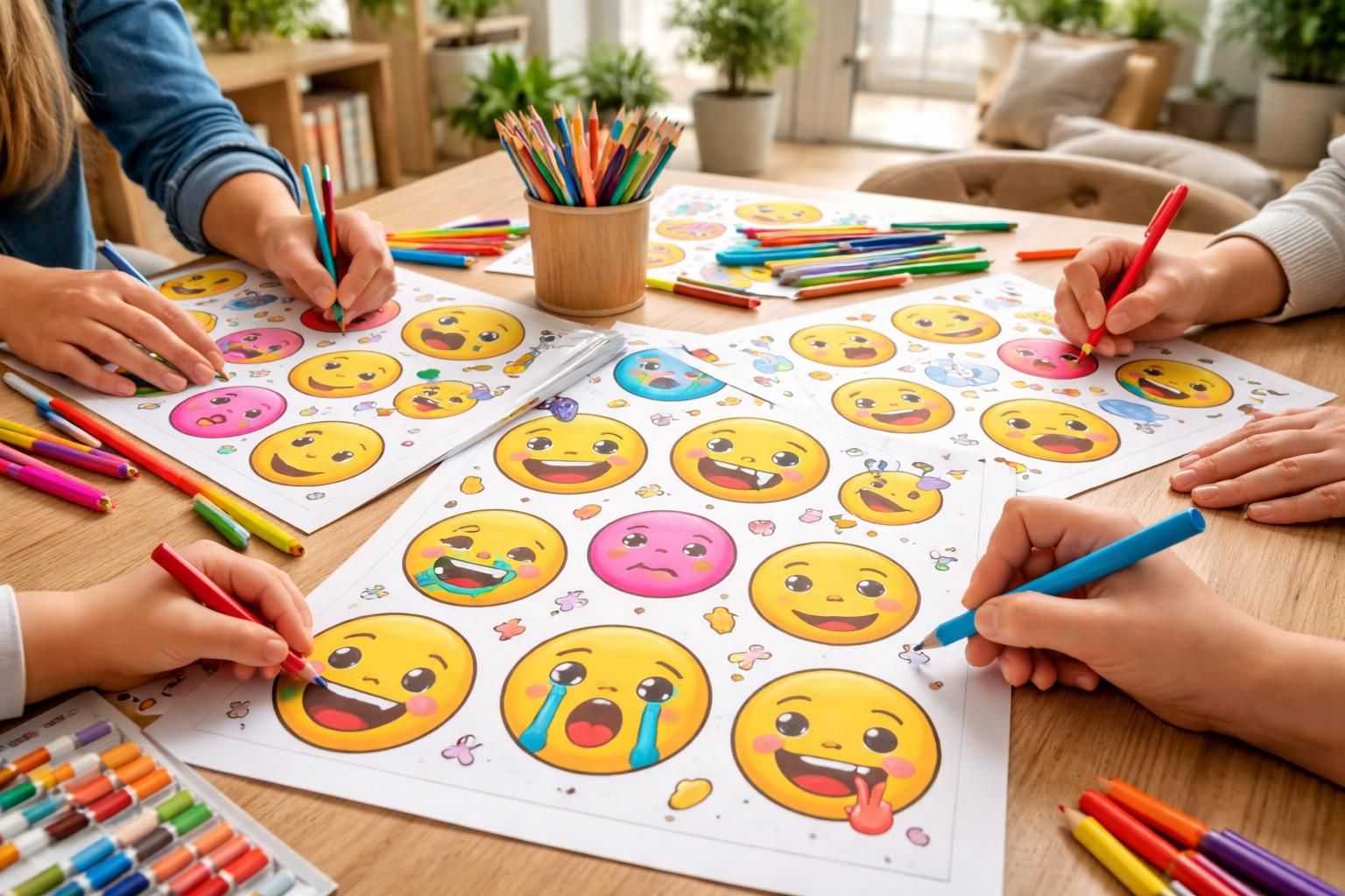 explorez la tendance créative du coloriage smileys et découvrez comment cette activité ludique stimule la créativité et le bien-être.