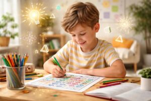découvrez comment le coloriage magique stimule le développement cognitif tout en rendant l'apprentissage des additions ludique et amusant pour les enfants.