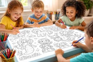 découvrez comment les personnages à colorier offrent une méthode ludique et éducative pour apprendre les couleurs tout en s'amusant.
