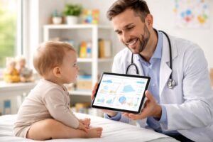 découvrez les documents essentiels pour le suivi médical de votre bébé, facilement accessibles sur tablette samsung galaxy avec votre pédiatre.